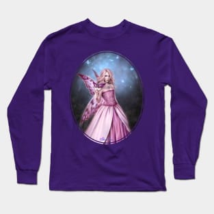 Titania Butterfly Fairy Queen Long Sleeve T-Shirt